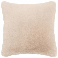 Coussin Polyester Déhoussable 45x45cm BEIGE